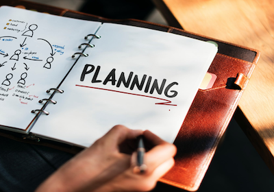 reduce stress by planning