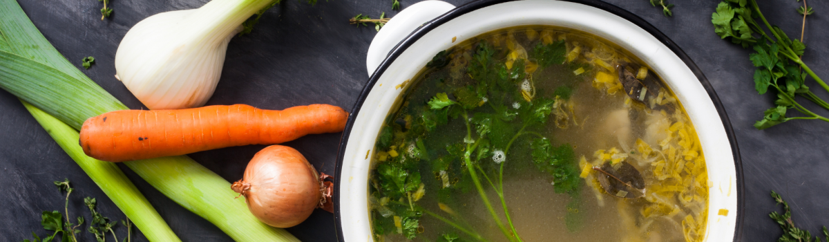 Simple Kitchen Surplus Veggie Stock